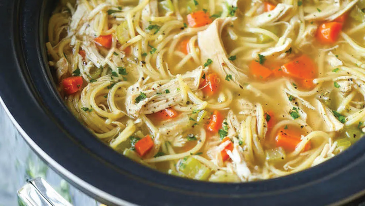 Slow Cooker Chicken Noodle Soup